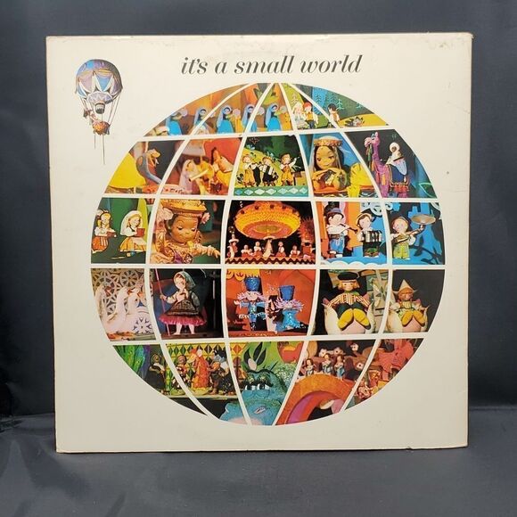 1964 Walt Disney it's a small world album vinyl Record & Color Illustrated Book - Picture 8 of 13